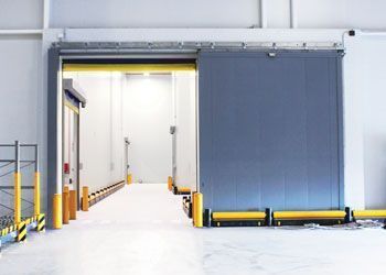 puerta corredera frigorífica cortafuegos