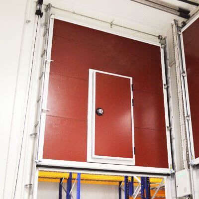 puerta guillotina frigorífica